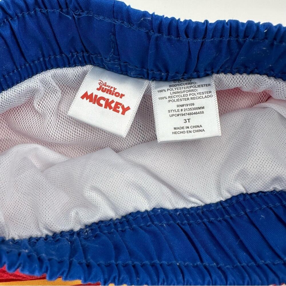 Mickey Mouse gradient color swim trunks Size 3T - Picture 2 of 7